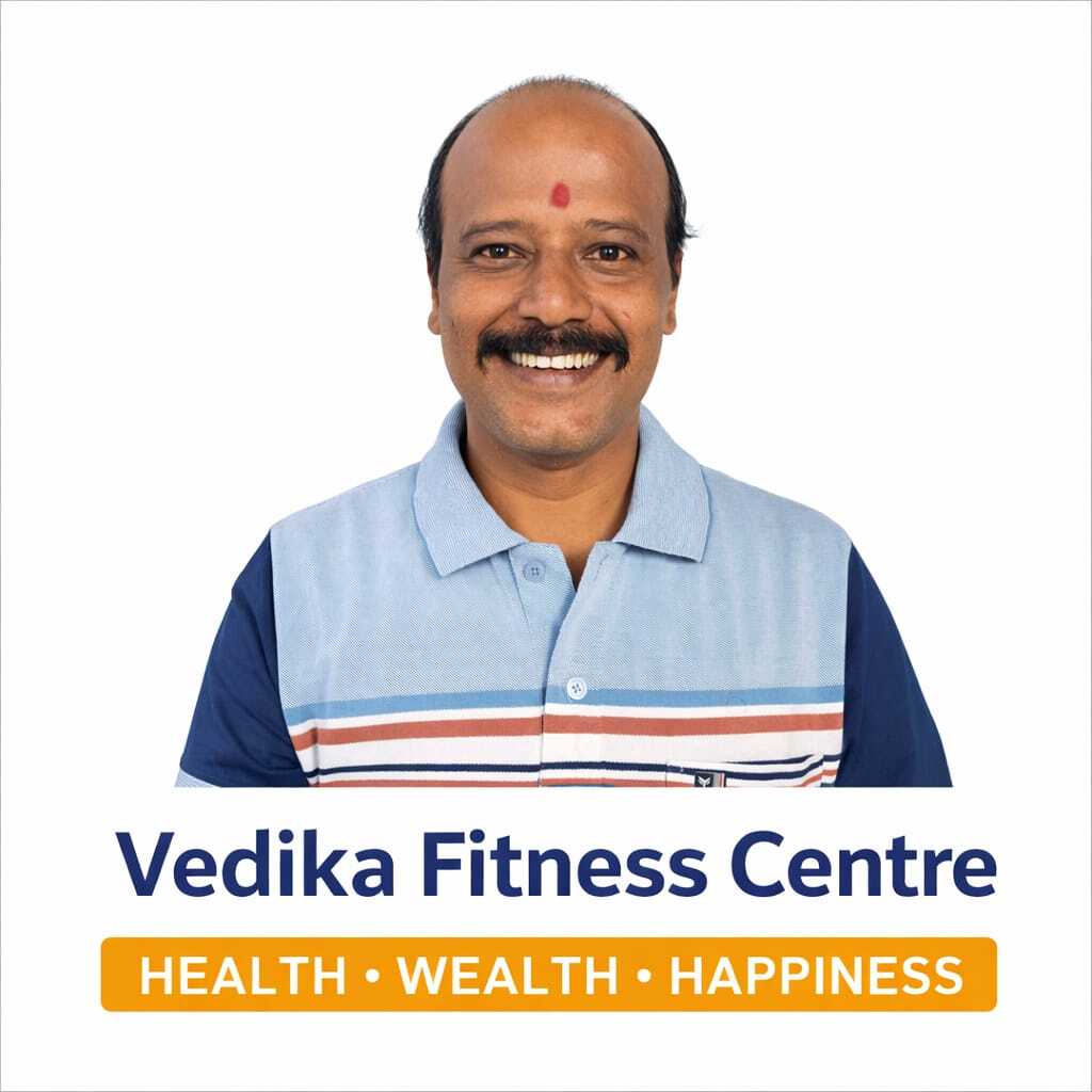 Arvind Vivan Harale – Wellness Coach & Yoga Therapist | Vedika Fitness Centre | Health Wealth Happiness